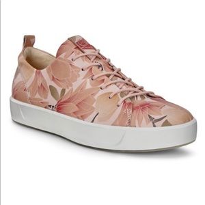 ecco floral shoes